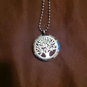 Tree of life defuser necklace